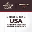 Show in main carousel: Wellness CORE Grain-Free Hearty Cuts in Gravy Beef & Venison Recipe Canned Dog Food, 354-g can, case of 12 slide 4 of 8