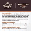 Show in main carousel: Wellness CORE Hearty Cuts in Gravy Chicken & Turkey Recipe Grain-Free Canned Dog Food, 354-g can, case of 12 slide 6 of 7