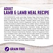 Show in main carousel: Wellness Grain-Free Complete Health Adult Lamb & Lamb Meal Recipe Dry Dog Food, 10-kg bag slide 6 of 9