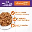 Show in main carousel: Wellness Complete Health Natural Grain-Free Gravies Chicken Entree Canned Cat Food, 85-g can, case of 12 slide 3 of 10