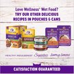 Show in main carousel: Wellness Complete Health Natural Grain-Free Gravies Chicken & Tuna Dinner Canned Cat Food, 85-g can, case of 12 slide 5 of 10