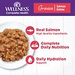 Show in main carousel: Wellness Complete Health Natural Grain-Free Gravies Salmon Entree Canned Cat Food, 85-g can, case of 12 slide 3 of 10
