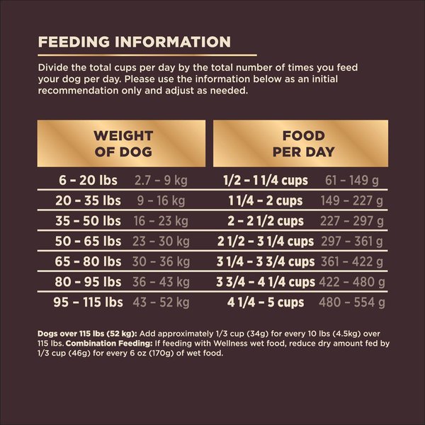 Show full view: Wellness CORE RawRev Grain-Free Original Recipe with Freeze-Dried Turkey Dry Dog Food, 9.07-kg bag slide 9 of 10