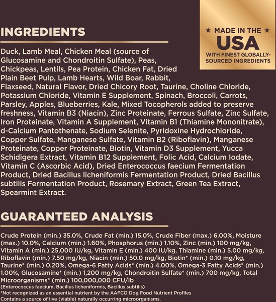 Show full view: Wellness CORE RawRev Grain-Free Wild Game Recipe with Freeze-Dried Lamb Dry Dog Food, 8.16-kg bag slide 8 of 10
