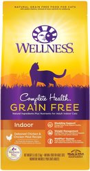 Wellness Complete Health Grain-Free Indoor Deboned Chicken Recipe Dry Cat Food, 2.5-kg bag
