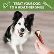 Show in main carousel: WHIMZEES by Wellness Brushzees Dental Chews Natural Grain-Free Dental Dog Treats, Medium, 7 count slide 7 of 10