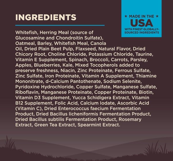 Show full view: Wellness CORE Wholesome Grains Ocean Recipe High Protein Dry Dog Food, 10-kg bag slide 7 of 10