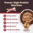 Show in main carousel: Wellness CORE Digestive Health Beef Recipe Grain-Free Wet Dog Food, 369-g can, case of 12 slide 3 of 10