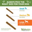 Show in main carousel: WHIMZEES by Wellness Value Box Dental Chews Natural Grain-Free Dental Dog Treats, Large, 24 count slide 8 of 10