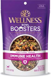 Wellness Bowl Boosters Plant Based Immunity Health Dog Food Topper, 113-g bag