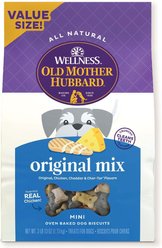 Old Mother Hubbard by Wellness Classic Original Mix Natural Mini Oven-Baked Biscuits Dog Treats, 1.73-kg bag