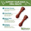 Show in main carousel: WHIMZEES by Wellness Brushzees Dental Chews Natural Grain-Free Dental Dog Treats, Small, 24 count slide 4 of 10