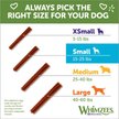 Show in main carousel: WHIMZEES by Wellness Stix Dental Chews Natural Grain-Free Dental Dog Treats, Small, 28 count slide 8 of 10