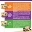 Show in main carousel: Wellness Complete Health Chicken & Turkey Pate Favorites Variety Pack Grain-Free Wet Cat Food, 85-g can, case of 12 slide 14 of 16
