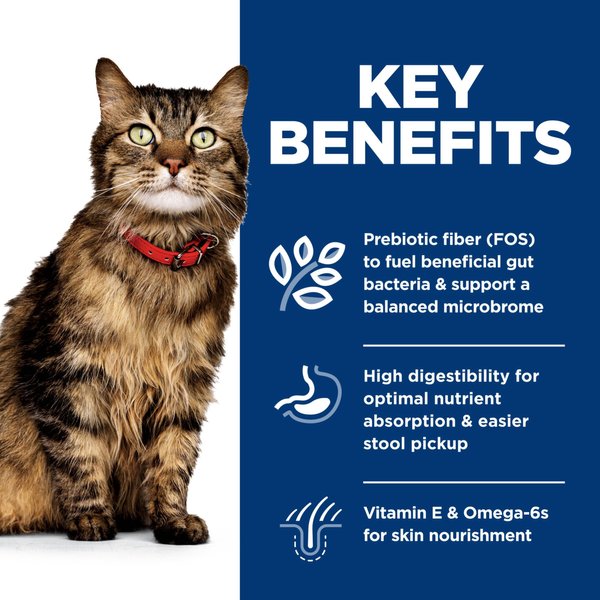 Show full view: Hill's Science Diet Adult Sensitive Stomach & Sensitive Skin Duck & Vegetable Entree Canned Cat Food, 82-g can, case of 24 slide 4 of 10