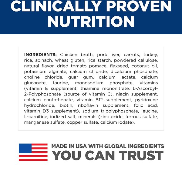 Show full view: Hill's Science Diet Adult Perfect Weight Vegetable & Turkey Medley Canned Cat Food, 82-g can, case of 24 slide 7 of 10