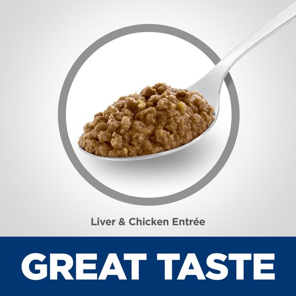 Show full view: Hill's Science Diet Adult Liver & Chicken Entree Canned Cat Food, 5.5-oz can, case of 24 slide 5 of 9