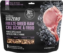 Nutrience SubZero Pork & Apple Freeze-Dried Raw Dog Food, 113-g bag