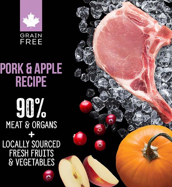 Show full view: Nutrience SubZero Pork & Apple Freeze-Dried Raw Dog Food, 113-g bag slide 3 of 7