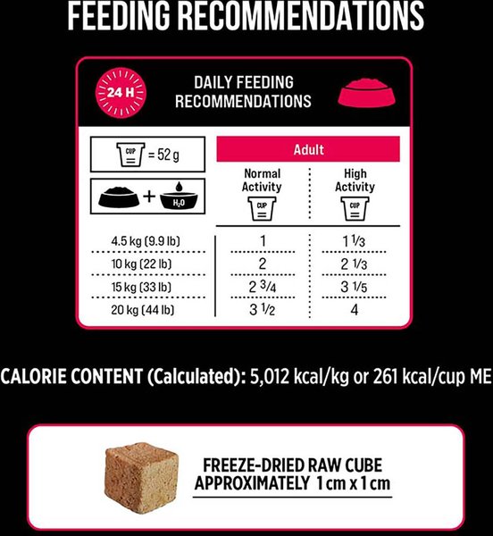 Show full view: Nutrience SubZero Beef & Pumpkin Freeze-Dried Raw Dog Food, 369-g bag slide 5 of 7