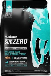 Nutrience SubZero Limited Ingredient Diet Duck & Pear Recipe Dry Dog Food, 1.8-kg bag