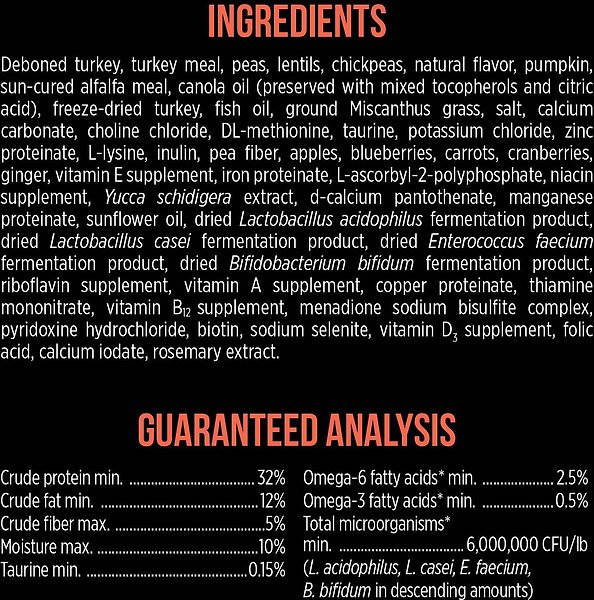Show full view: Nutrience SubZero Limited Ingredient Turkey & Pumpkin Recipe Dry Cat Food, 4.5-kg bag slide 7 of 9