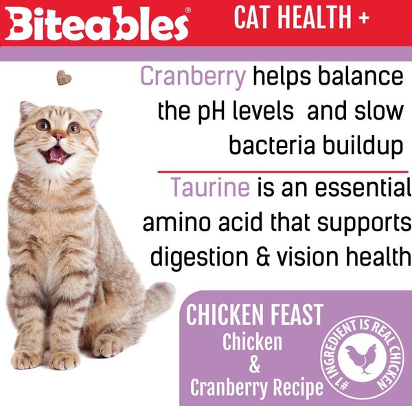 Show full view: Get Naked Biteables Cat Health Plus Soft & Chewy Cat Treats, 3-oz bag slide 3 of 7