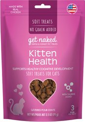 Get Naked Kitten Health Soft & Chewy Cat Treats, 2.5-oz bag