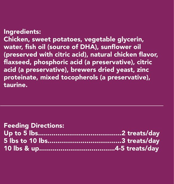 Show full view: Get Naked Kitten Health Soft & Chewy Cat Treats, 2.5-oz bag slide 4 of 6