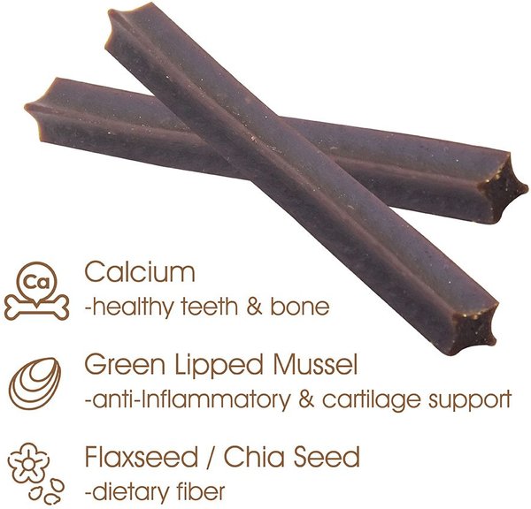 Show full view: Get Naked Senior Health Grain-Free Dental Stick Dog Treats, Small, 18 count slide 3 of 7