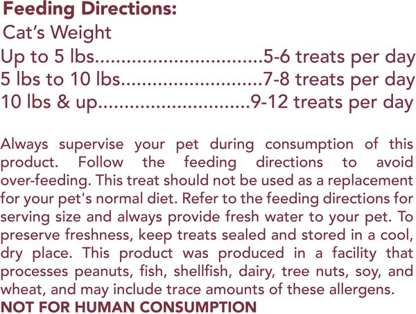 Show full view: Get Naked Urinary Health Cranberry Juice Grain-Free Crunchy Cat Treats, 2.5-oz bag slide 6 of 7