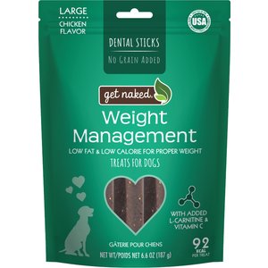 Get Naked Senior Health Grain-Free Dental Stick Dog Treats