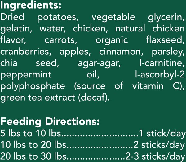 Show full view: Get Naked Weight Management Dental Sticks Dog Treats, Small, 18 count slide 5 of 7