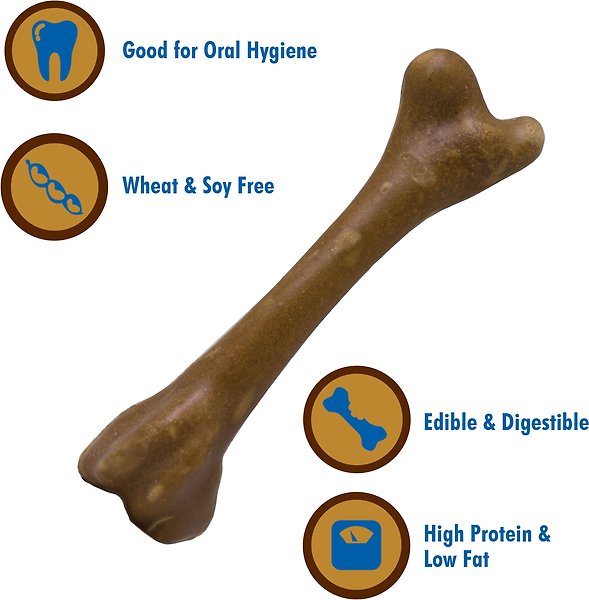 Show full view: N-Bone BBQ Flavor Large Dental Dog Treat, 1 count slide 3 of 5