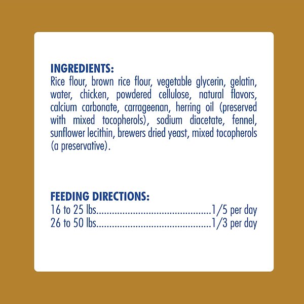 Show full view: N-Bone BBQ Flavor Large Dental Dog Treat, 1 count slide 4 of 5