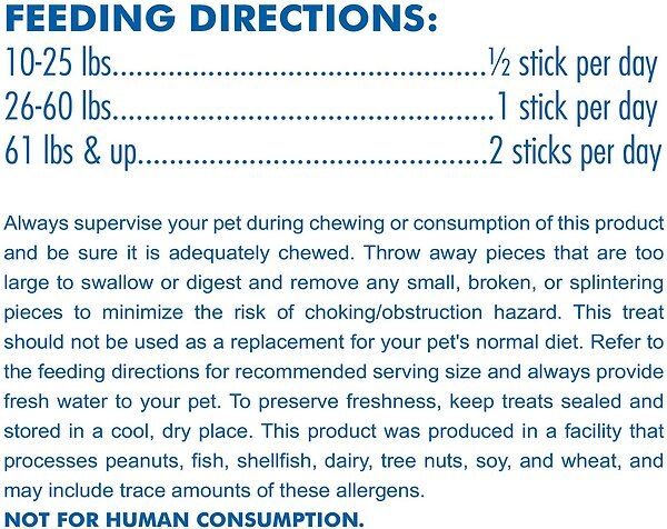 Show full view: N-Bone Flossta Dual Action Beef Liver Flavor Dental Dog Chews, 15 count slide 7 of 8