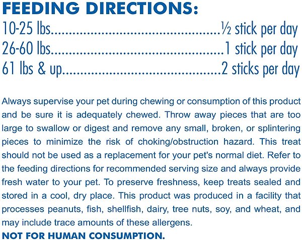 Show full view: N-Bone Flossta Dual Action Beef Liver Flavor Dental Dog Chews, 8 count slide 7 of 8