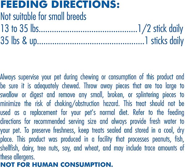 Show full view: N-Bone Jumbo Puppy Teething Sticks Chicken Flavor Dog Treats, 7.28-oz bag slide 7 of 8