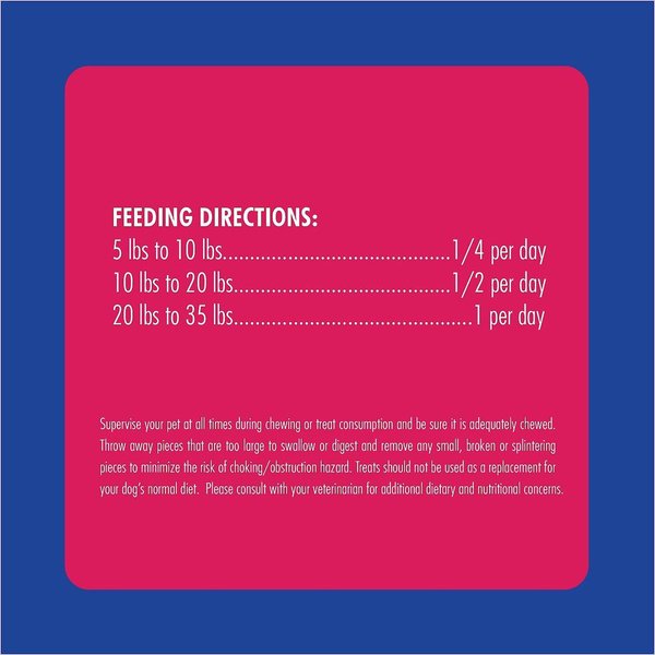 Show full view: N-Bone Puppy Teething Ring Blueberry & BBQ Flavor Grain-Free Dog Treats, 6 count slide 5 of 6