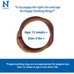 Show in main carousel: N-Bone Puppy Teething Ring Chicken Flavor Dog Treats, 6 count slide 3 of 8