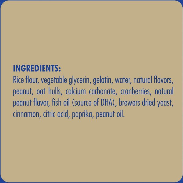 Show full view: N-Bone Puppy Teething Rings Peanut Butter Flavor Dog Treats, 6 count slide 3 of 6