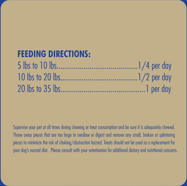 Show full view: N-Bone Puppy Teething Rings Peanut Butter Flavor Dog Treats, 6 count slide 5 of 6