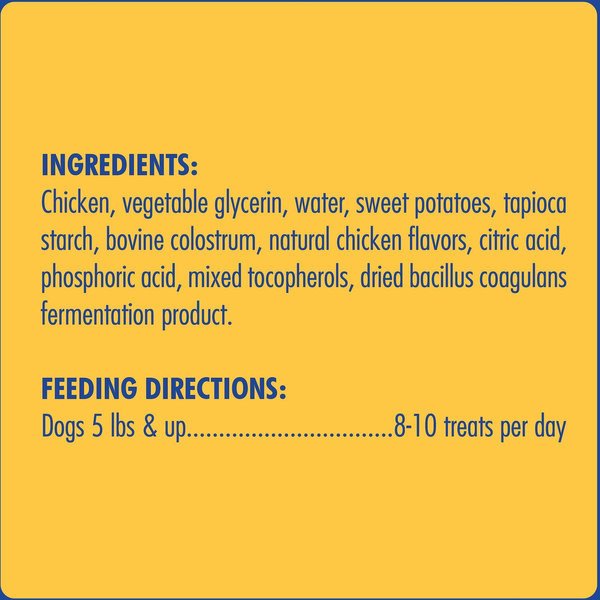 Show full view: N-Bone Puppy Training Real Chicken Recipe Grain-Free Dog Treats, 6-oz pouch slide 3 of 5