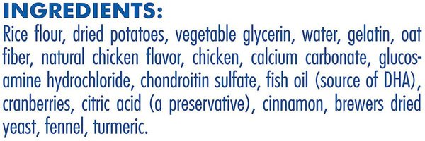 Show full view: N-Bone Senior Dental Rings Chicken Flavor Dog Treats, 7 count slide 5 of 7