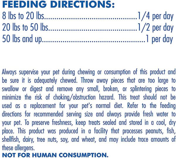 Show full view: N-Bone Senior Dental Rings Chicken Flavor Dog Treats, 7 count slide 7 of 7