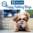 Show in main carousel: N-Bone Teeny Puppy Teething Rings Chicken Flavor Dog Treats, 7 count slide 3 of 7