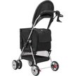 Show in main carousel: Frisco 3 in 1 Dog & Cat Stroller with Detachable Carrier, Black slide 4 of 7