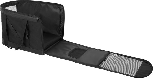 Show full view: Frisco 3 in 1 Dog & Cat Stroller with Detachable Carrier, Black slide 5 of 7