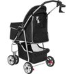 Show in main carousel: Frisco Dog & Cat Collapsible Stroller, Black slide 3 of 5