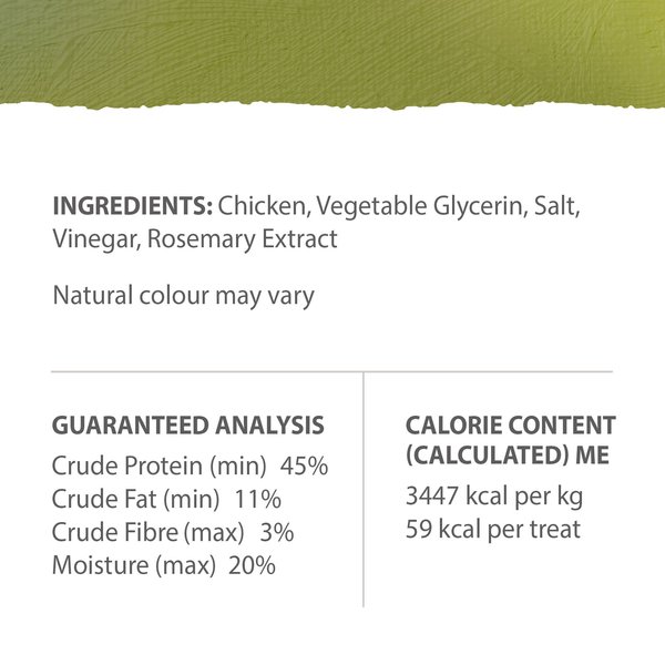 Show full view: Caledon Farms Homestyle Chicken Jerky Dog Treats, 210-g bag slide 3 of 5